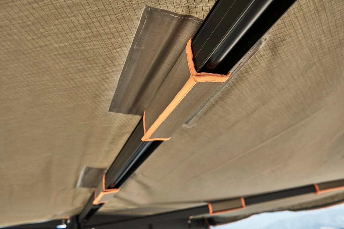 270 Degree Awning, Compact, Driver Side, C-Channel Aluminum, Olive - Image 3