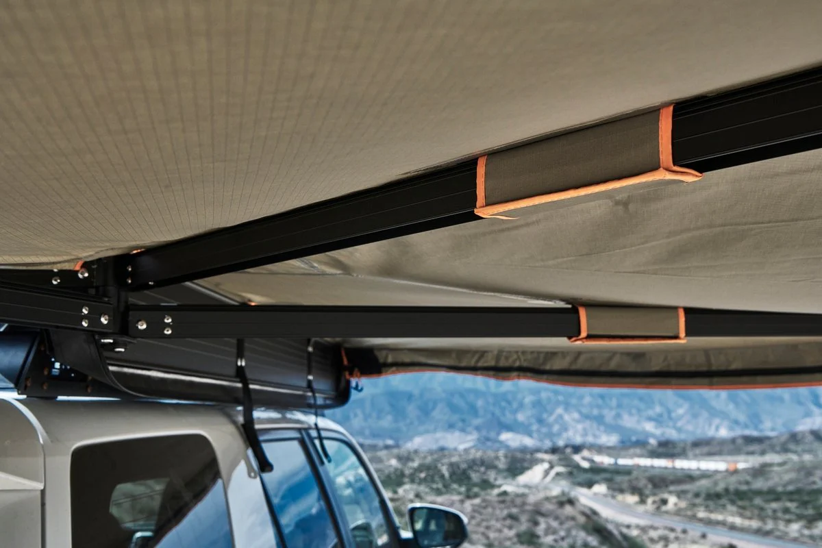 270 Degree Awning, Compact, Driver Side, C-Channel Aluminum, Olive - Image 4