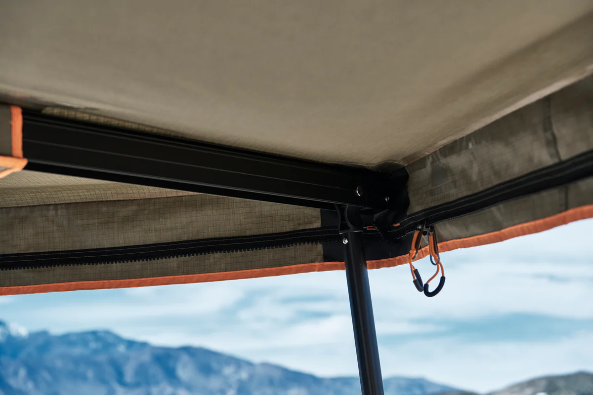 270 Degree Awning, Compact, Driver Side, C-Channel Aluminum, Olive - Image 9