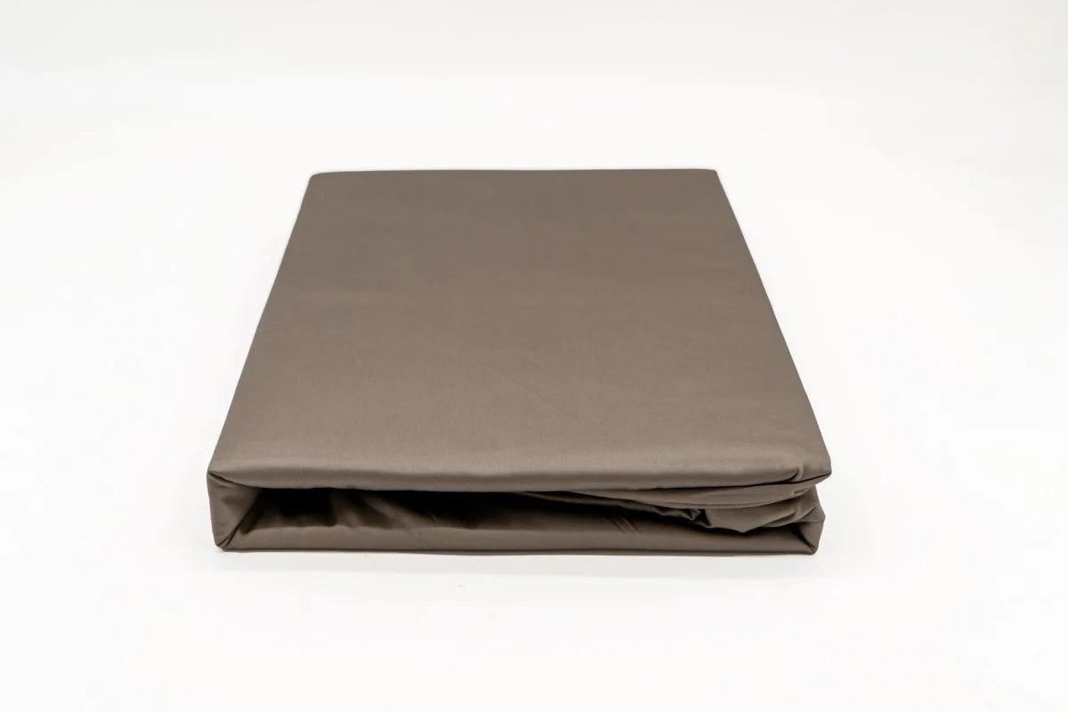 Alpha Cotton Fitted Sheets, Grey - Image 4
