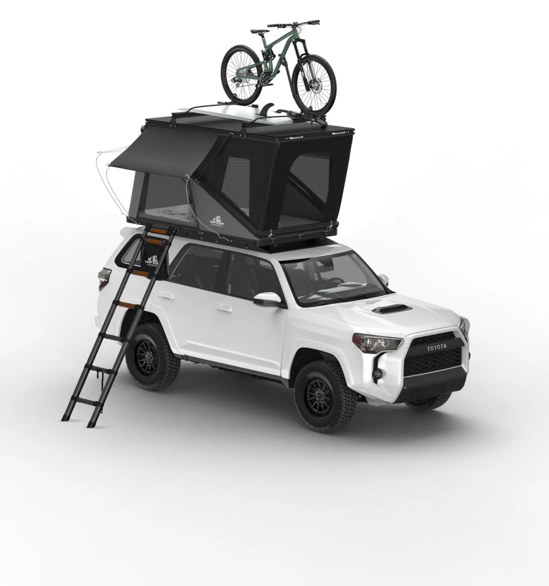 Alpine 51 Hardshell Rooftop Tent, Aluminum, 2 Person, Black - Image 3