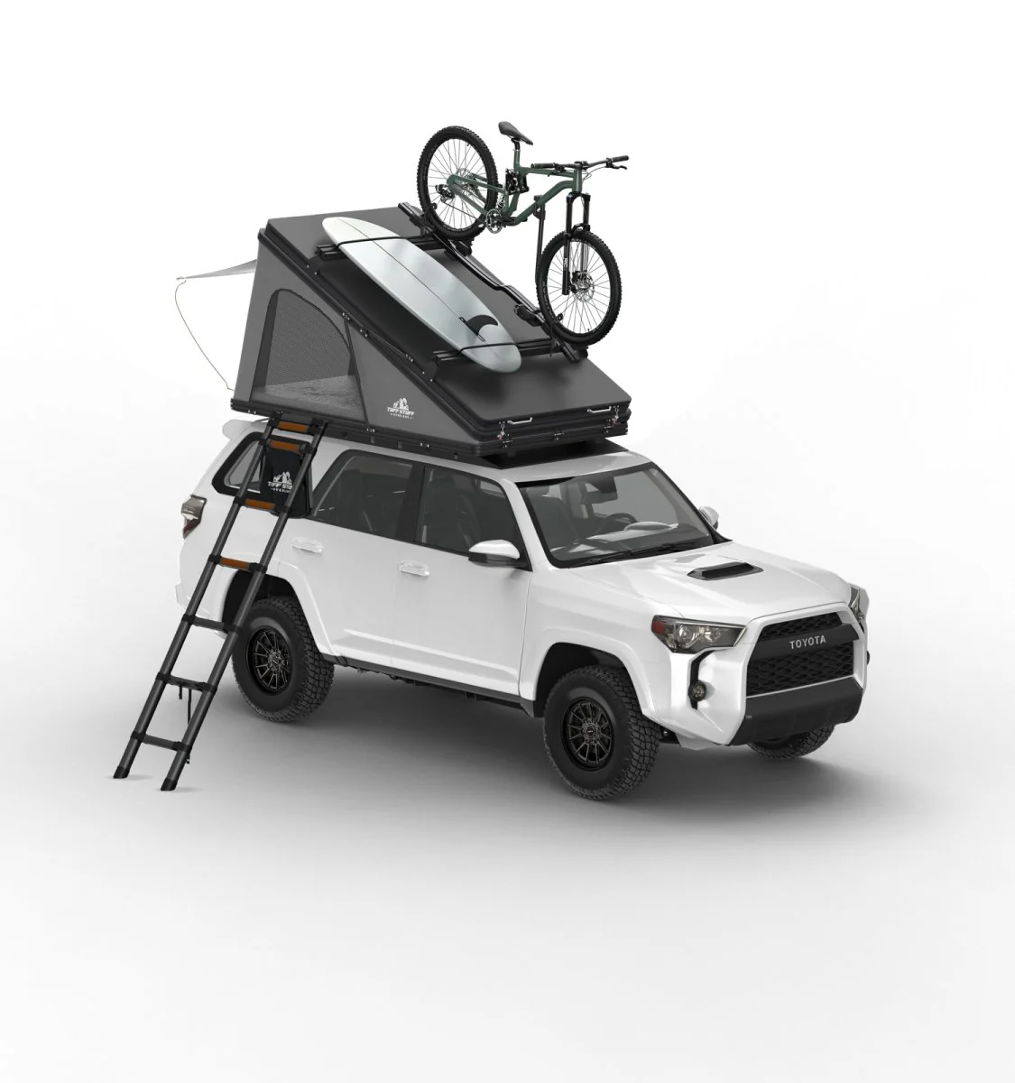 Alpine 51 Hardshell Rooftop Tent, Aluminum, 2 Person, Black - Image 4