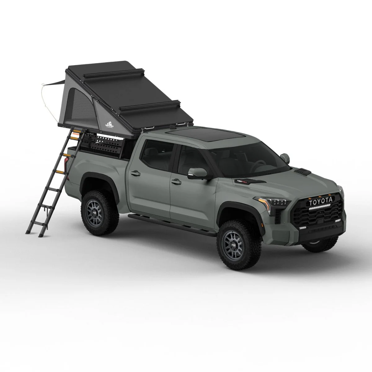 Alpine 61 Hardshell Rooftop Tent, Aluminum, 2-3 Person, Black - Image 10