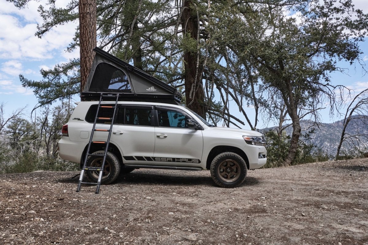 Alpine 61 Hardshell Rooftop Tent, Aluminum, 2-3 Person, Black - Image 15