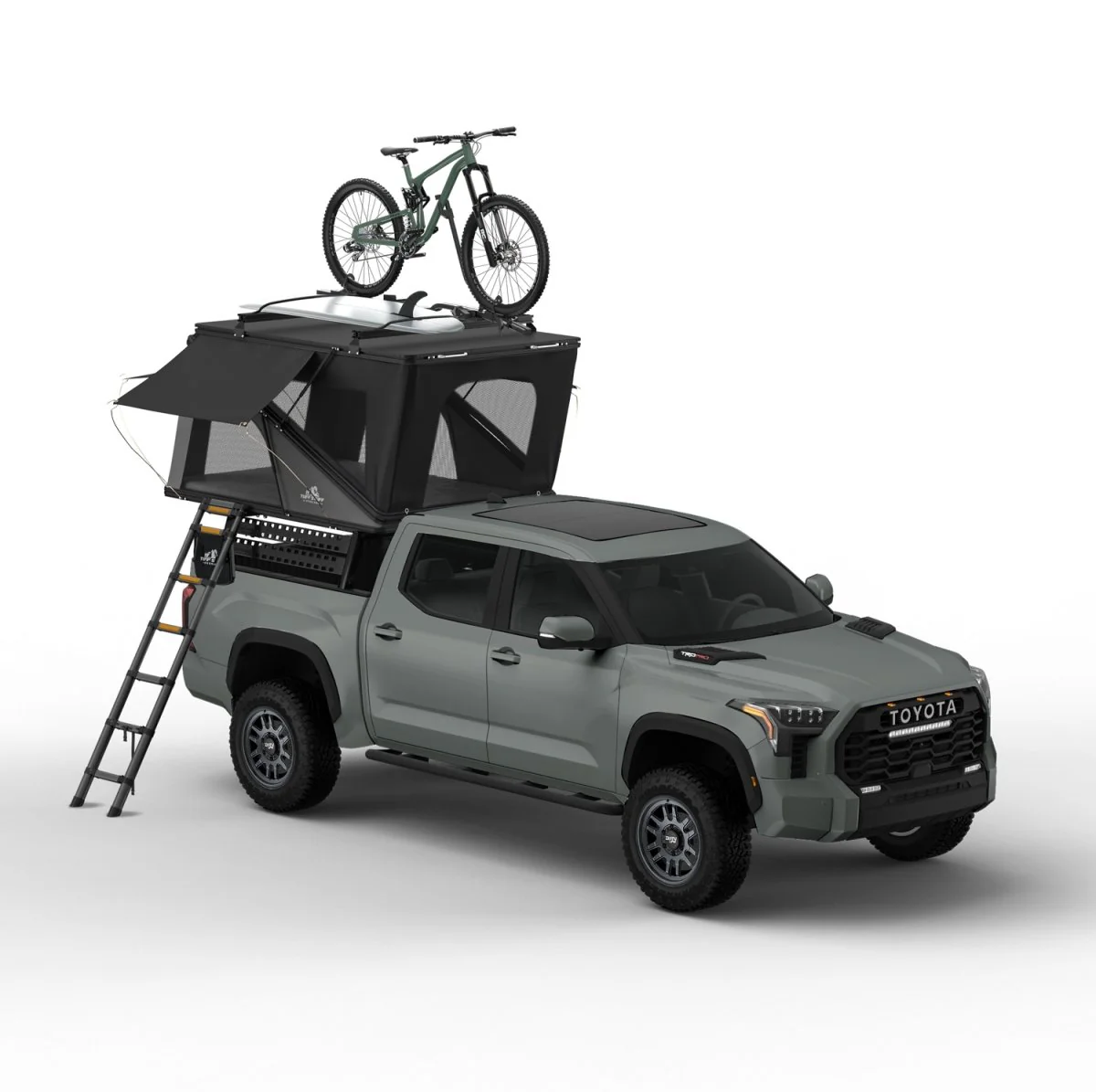 Alpine 61 Hardshell Rooftop Tent, Aluminum, 2-3 Person, Black - Image 3