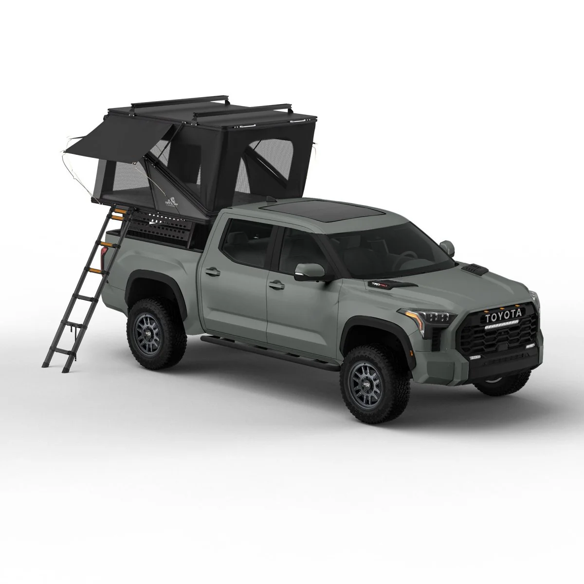 Alpine 61 Hardshell Rooftop Tent, Aluminum, 2-3 Person, Black - Image 5