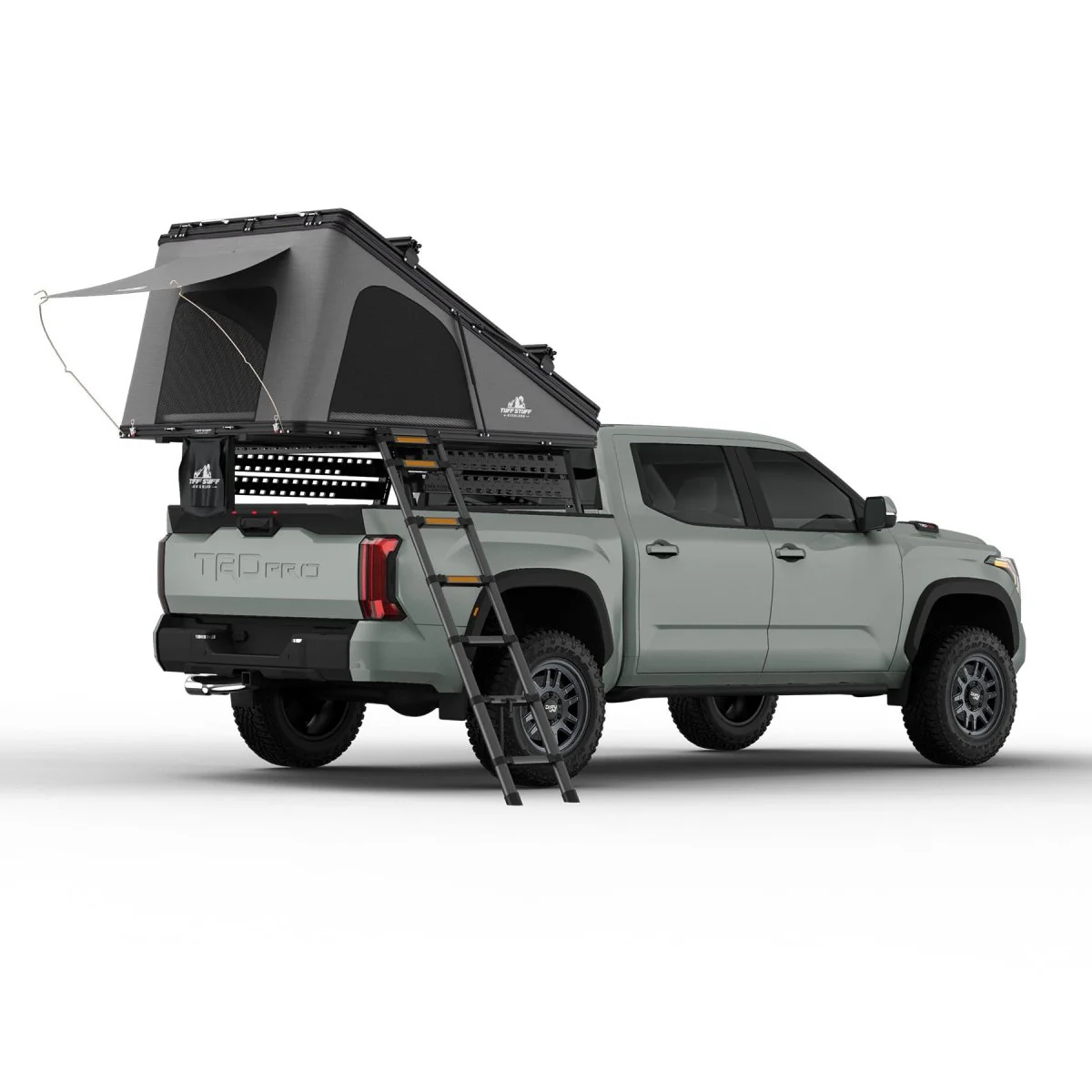 Alpine 61 Hardshell Rooftop Tent, Aluminum, 2-3 Person, Black - Image 8