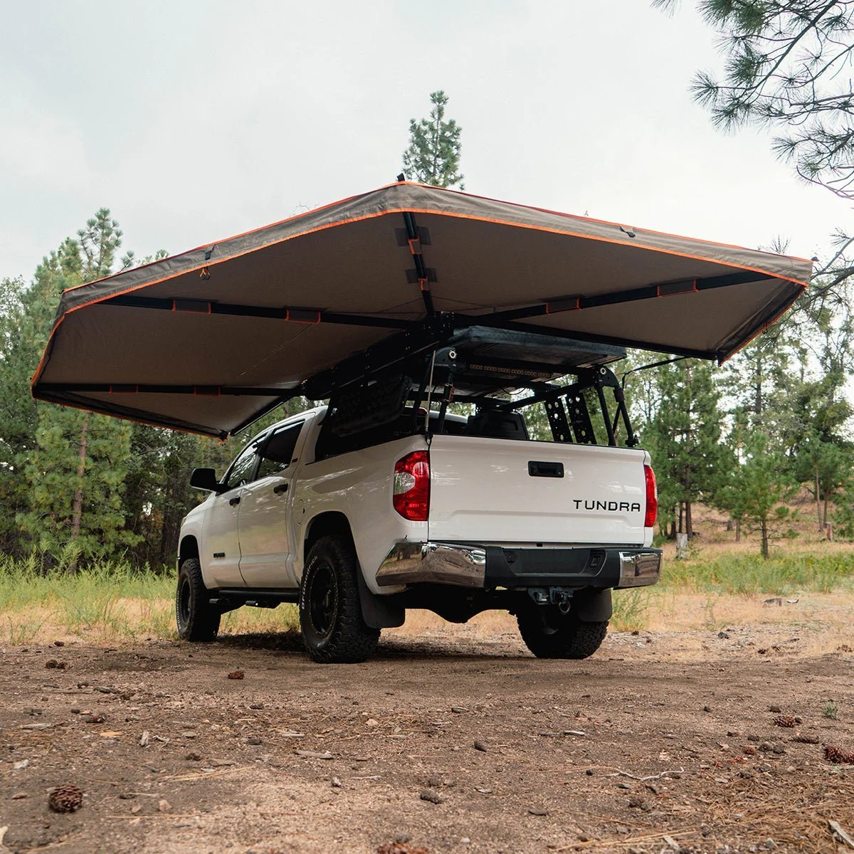 270 Degree Awning, XL, Driver Side, C-Channel Aluminum, Olive - Image 5