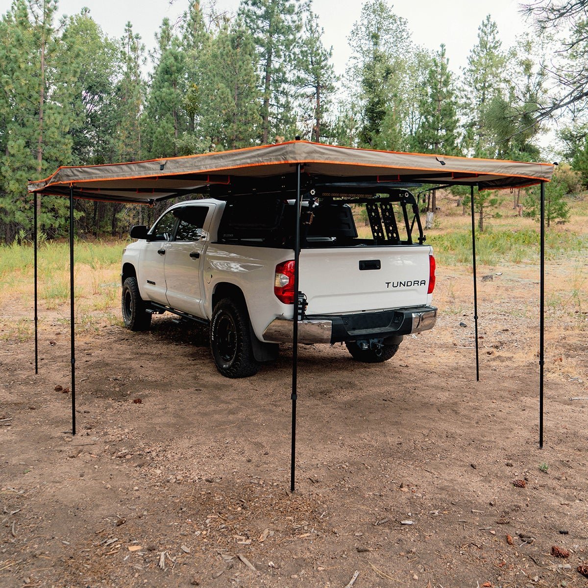 270 Degree Awning, XL, Driver Side, C-Channel Aluminum, Olive - Image 6