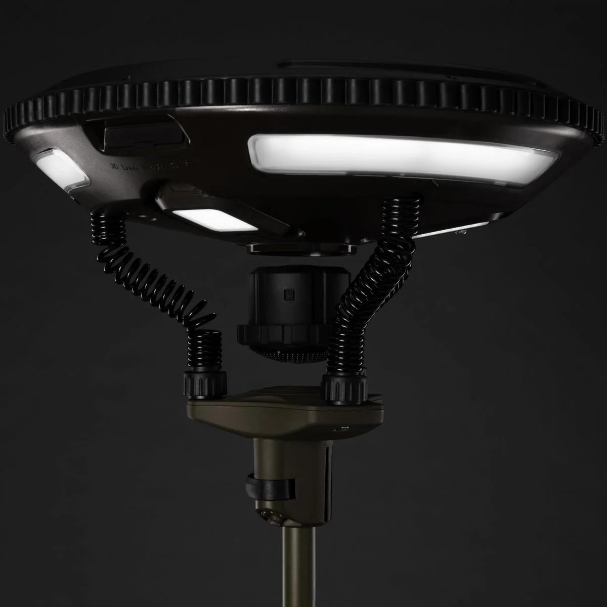 Halo Solar Light, 360-Degree, 700 Lumen, Freestanding, w Speaker, 9.75", Black - Image 4