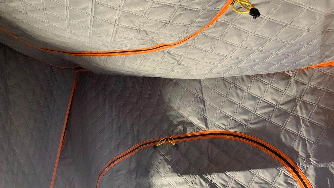Insulated RTT Liner, Quilted, Zip-in, Gray - Image 4