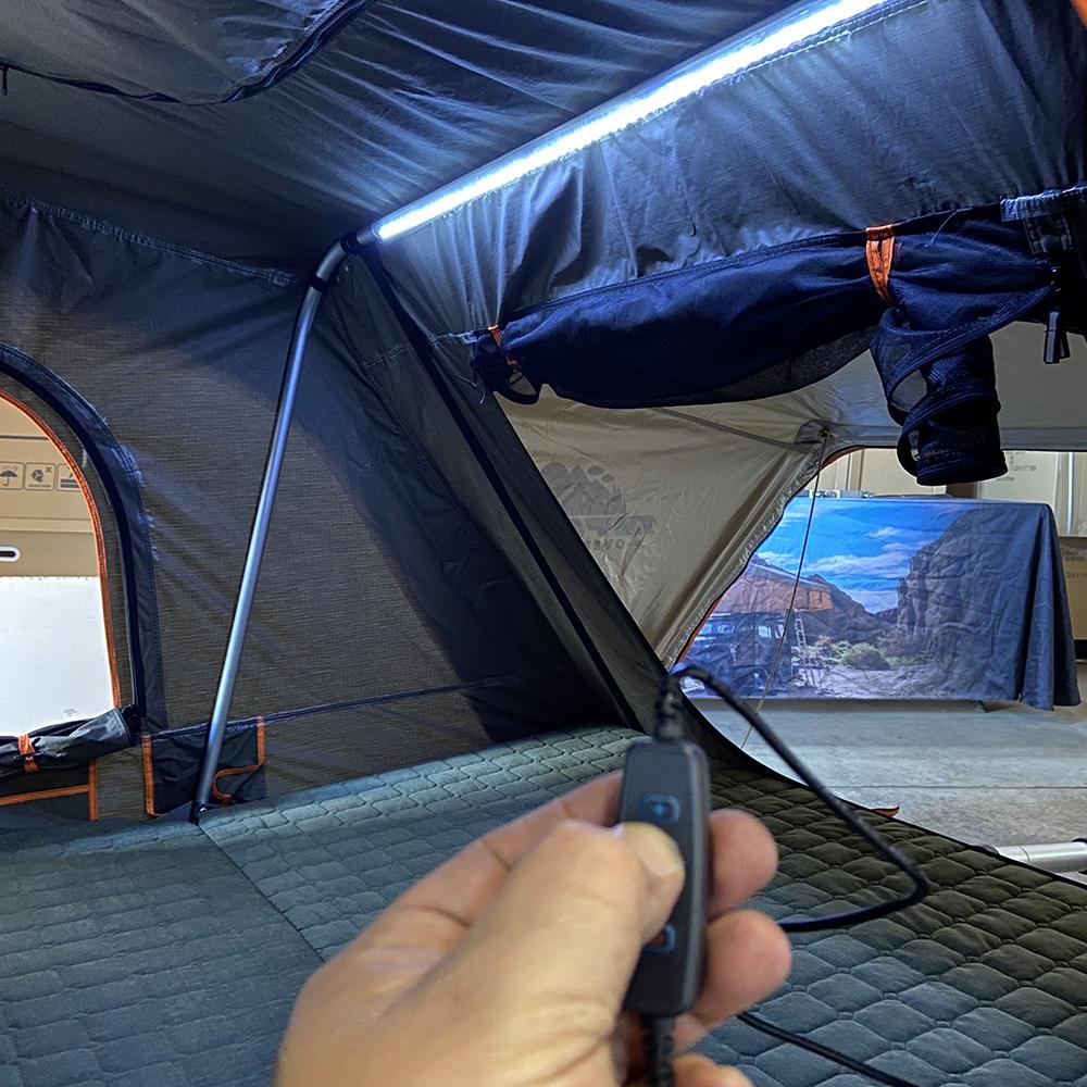Alpha Hardshell Rooftop Tent, ABS, 2-3 Person, Black - Image 21
