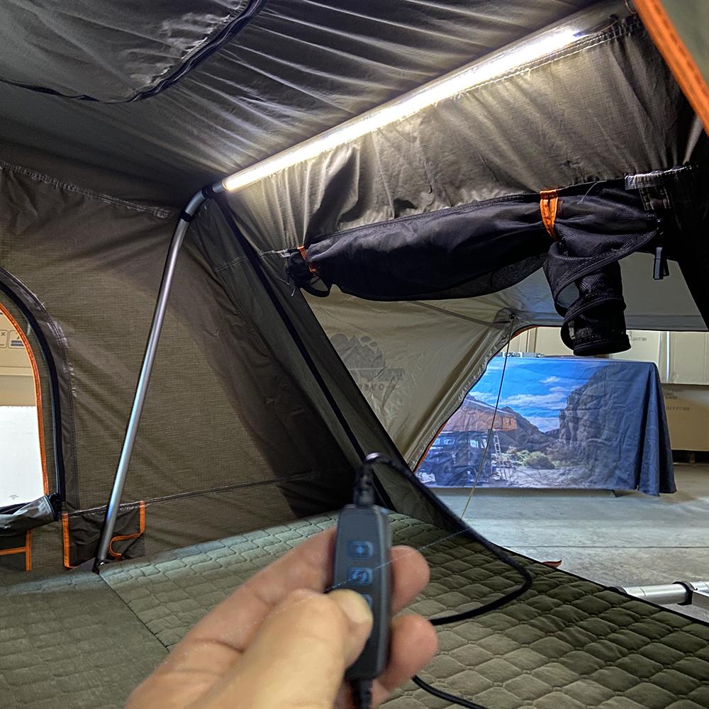 Alpha Hardshell Rooftop Tent, ABS, 2-3 Person, Black - Image 23