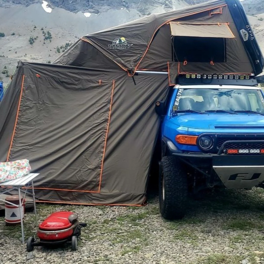 Alpha Hardshell Rooftop Tent, ABS, 2-3 Person, Black - Image 33