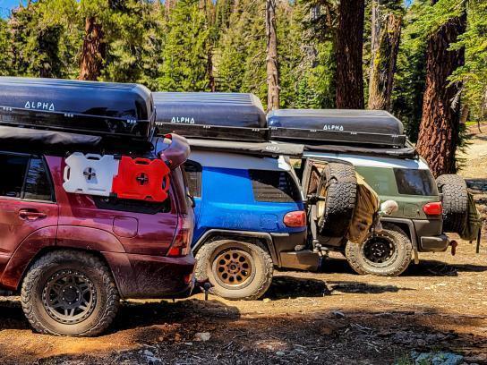 Alpha Hardshell Rooftop Tent, ABS, 2-3 Person, Black - Image 37