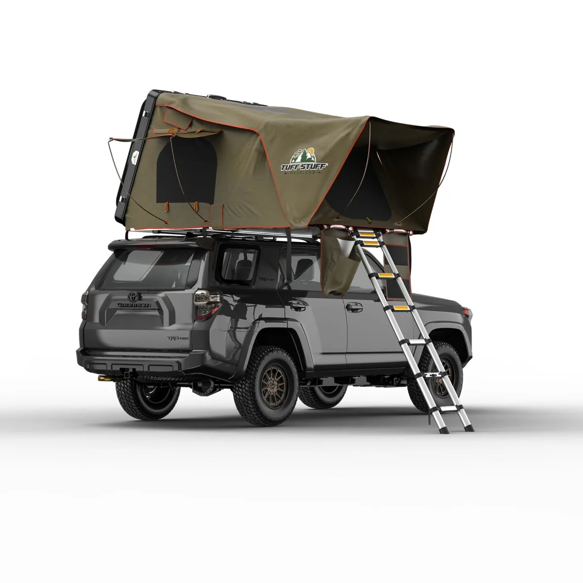 Alpha Hardshell Rooftop Tent, ABS, 2-3 Person, Black - Image 4