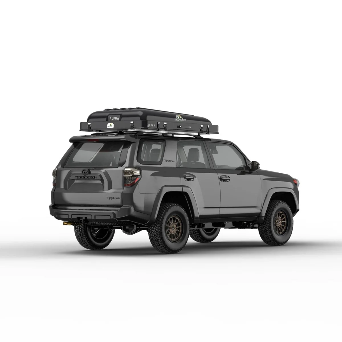 Alpha Hardshell Rooftop Tent, ABS, 2-3 Person, Black - Image 5