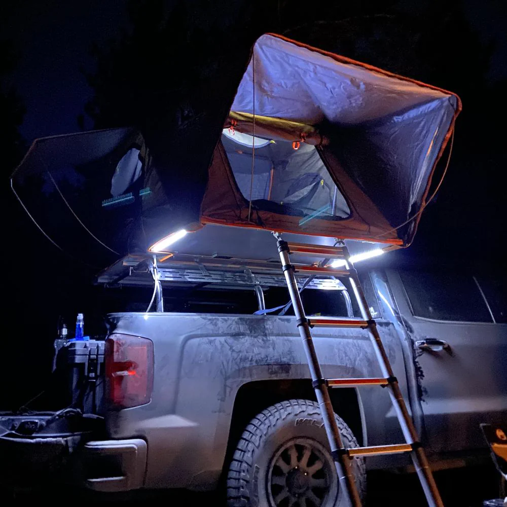 Alpha II Hardshell Rooftop Tent, ABS, 2 Person, Black - Image 11