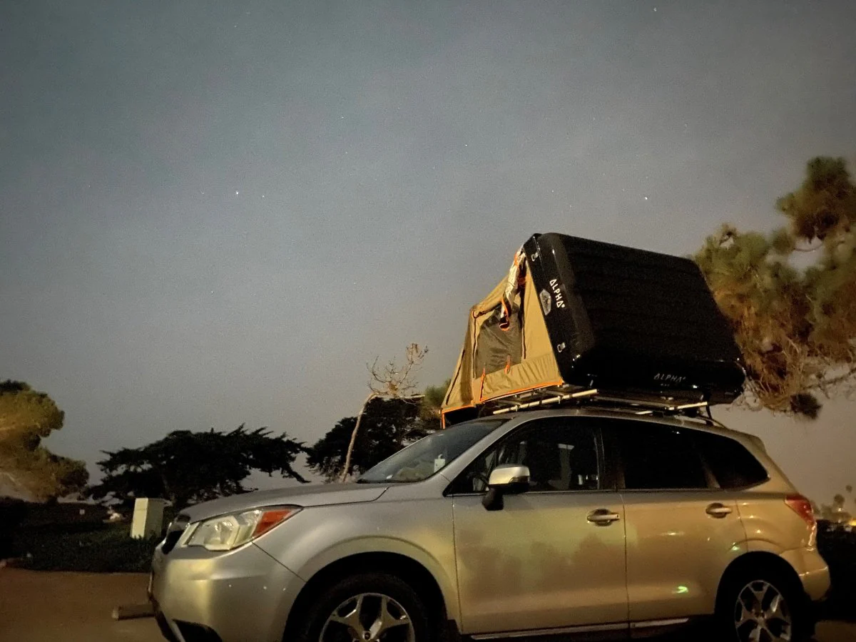 Alpha II Hardshell Rooftop Tent, ABS, 2 Person, Black - Image 12