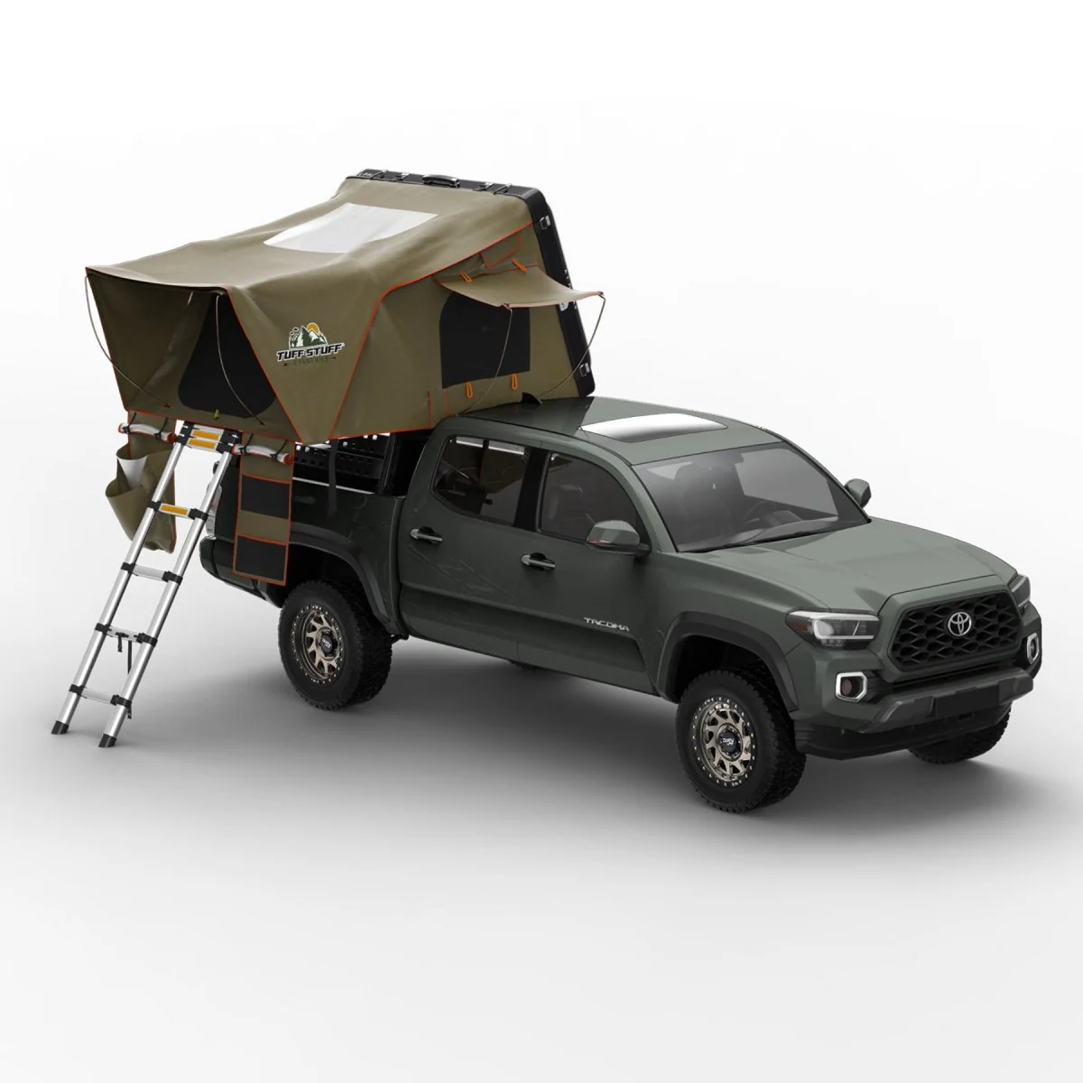 Alpha II Hardshell Rooftop Tent, ABS, 2 Person, Black - Image 3