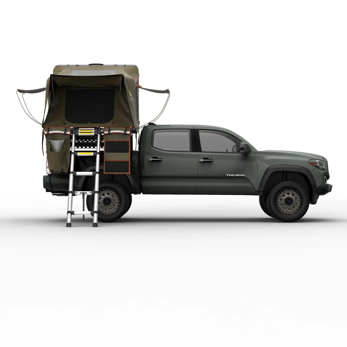 Alpha II Hardshell Rooftop Tent, ABS, 2 Person, Black - Image 4