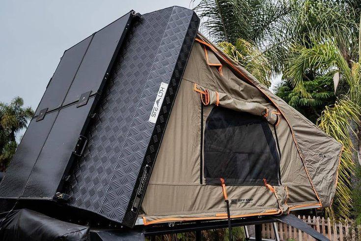 Stealth Hardshell Rooftop Tent, Aluminum, 3 Person, Black - Image 22
