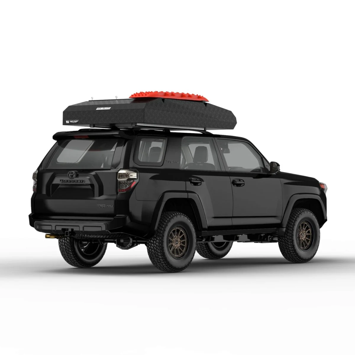 Stealth Hardshell Rooftop Tent, Aluminum, 3 Person, Black - Image 4