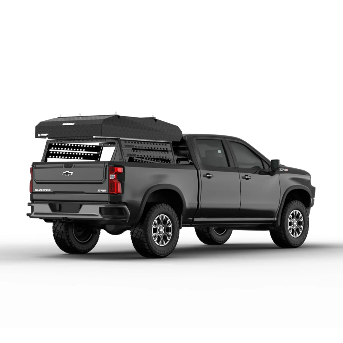 Stealth Hardshell Rooftop Tent, Aluminum, 3 Person, Black - Image 6