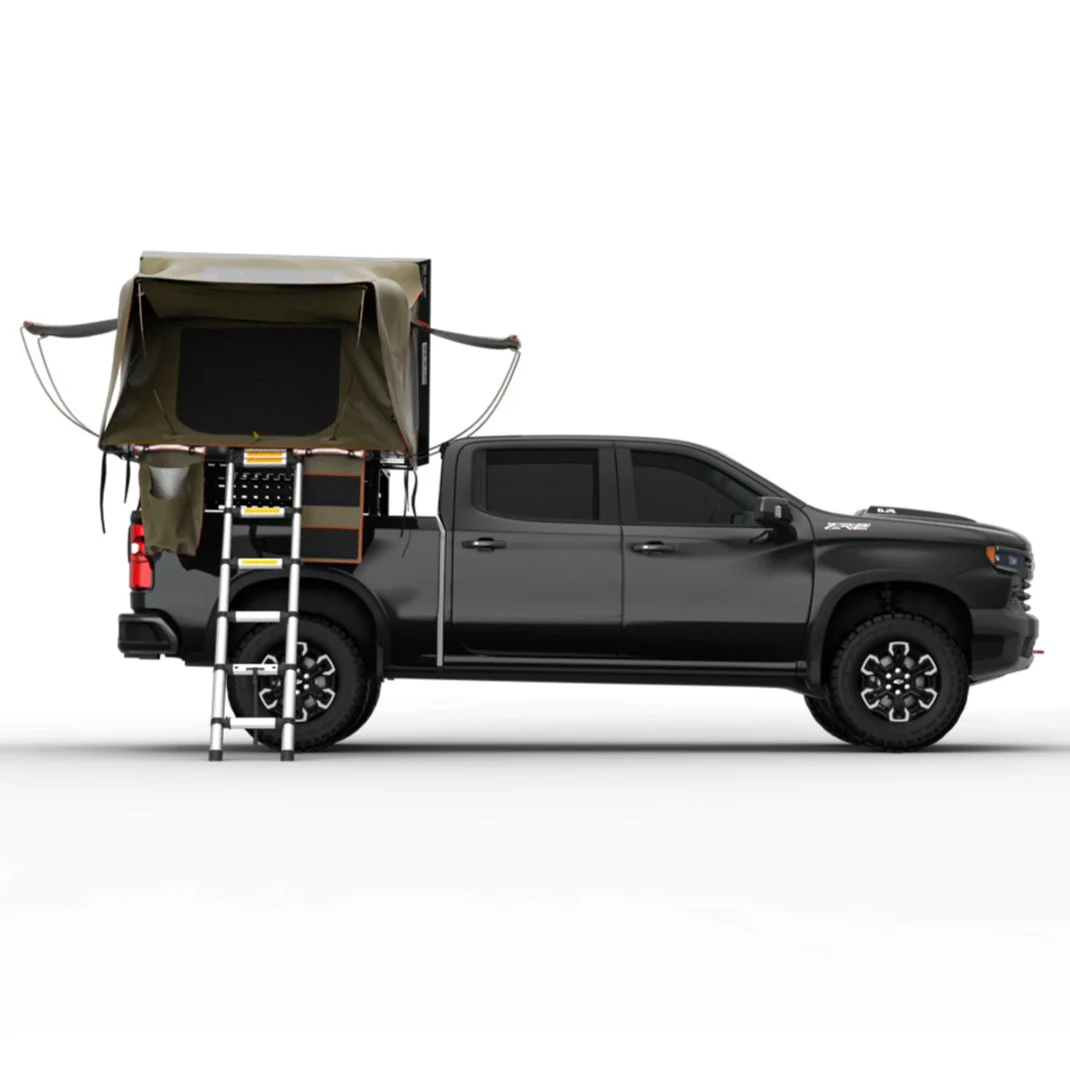 Stealth Hardshell Rooftop Tent, Aluminum, 3 Person, Black - Image 8