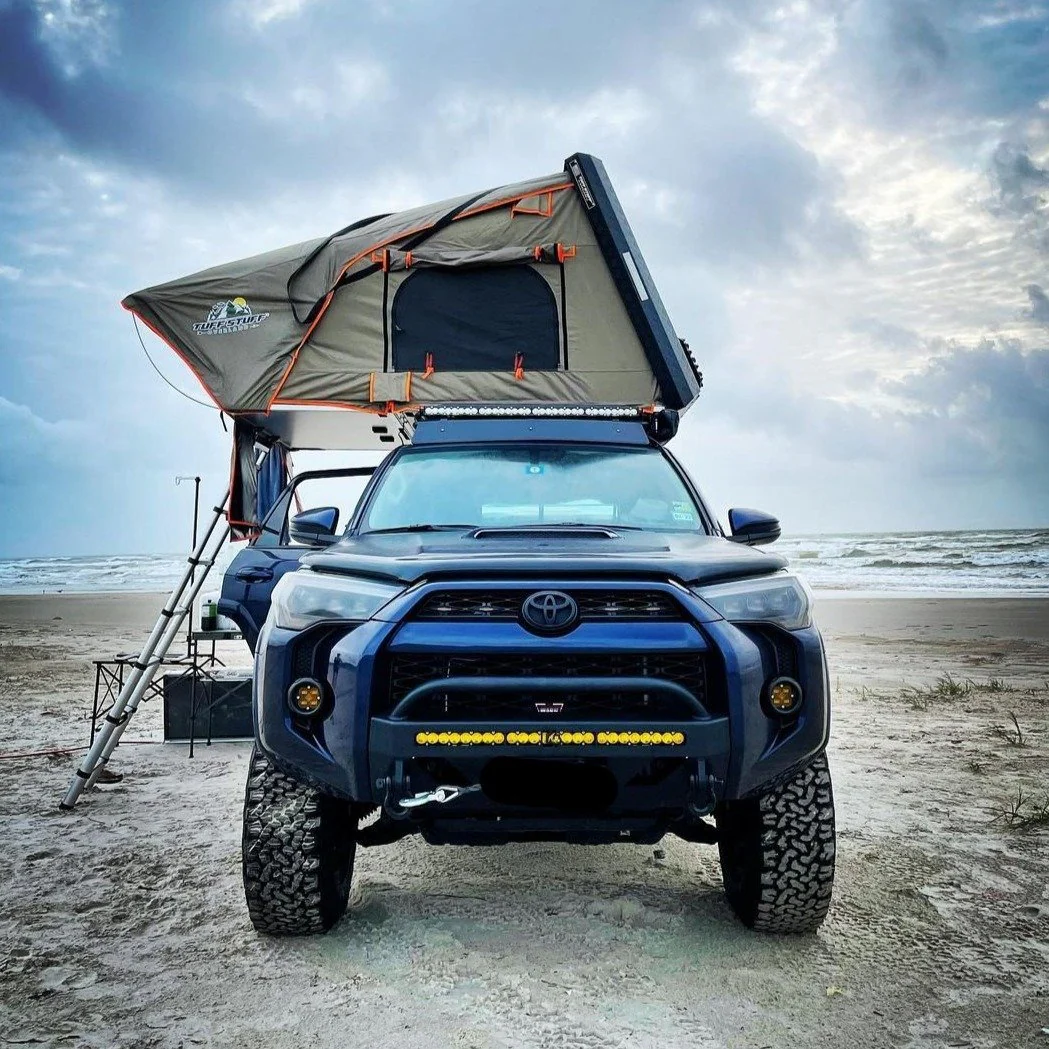 Stealth Hardshell Rooftop Tent, Aluminum, 3 Person, Black - Image 9