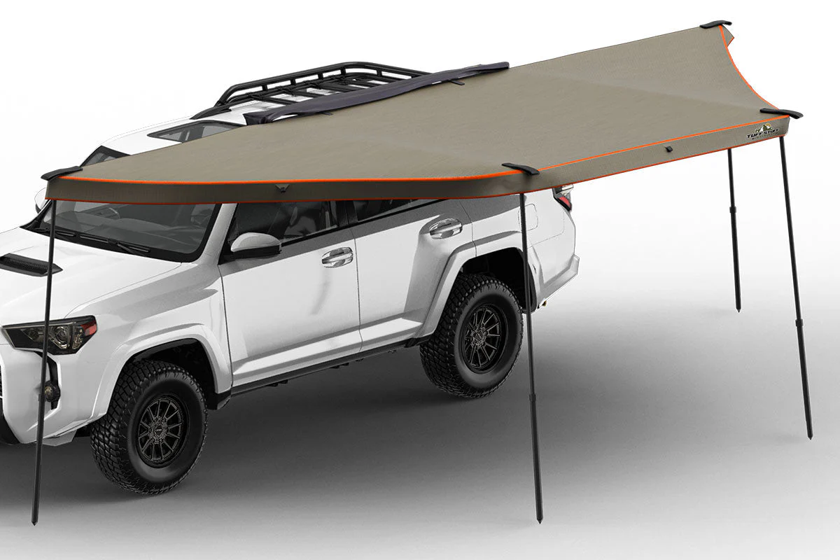 180 Degree Awning, XL, Driver or Passenger Side, C-Channel Aluminum, Olive - Image 3