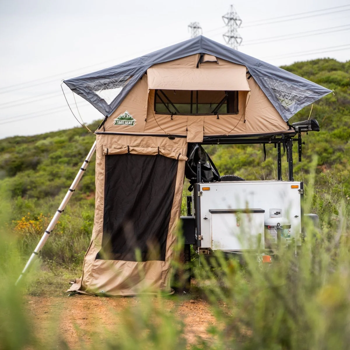 Trailhead / Delta Annex Room, 85x54 Inches, Tan - Image 11