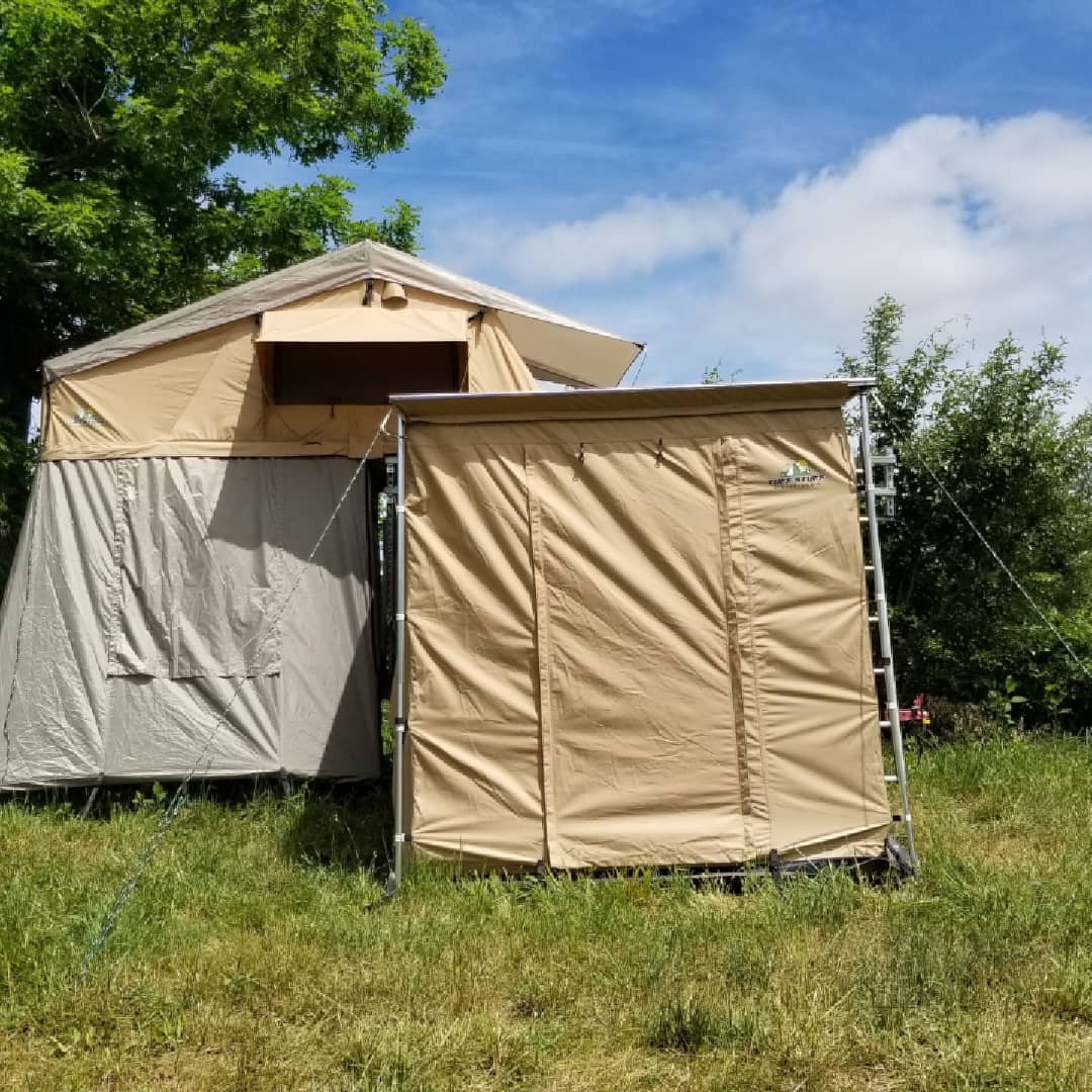 Awning Shelter Room w/ PVC Floor, 280G Material, 6.5'x8' - Image 4
