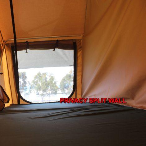 Elite Rooftop Tent Includes Annex Room, 4-5 Person, Tan - Image 11
