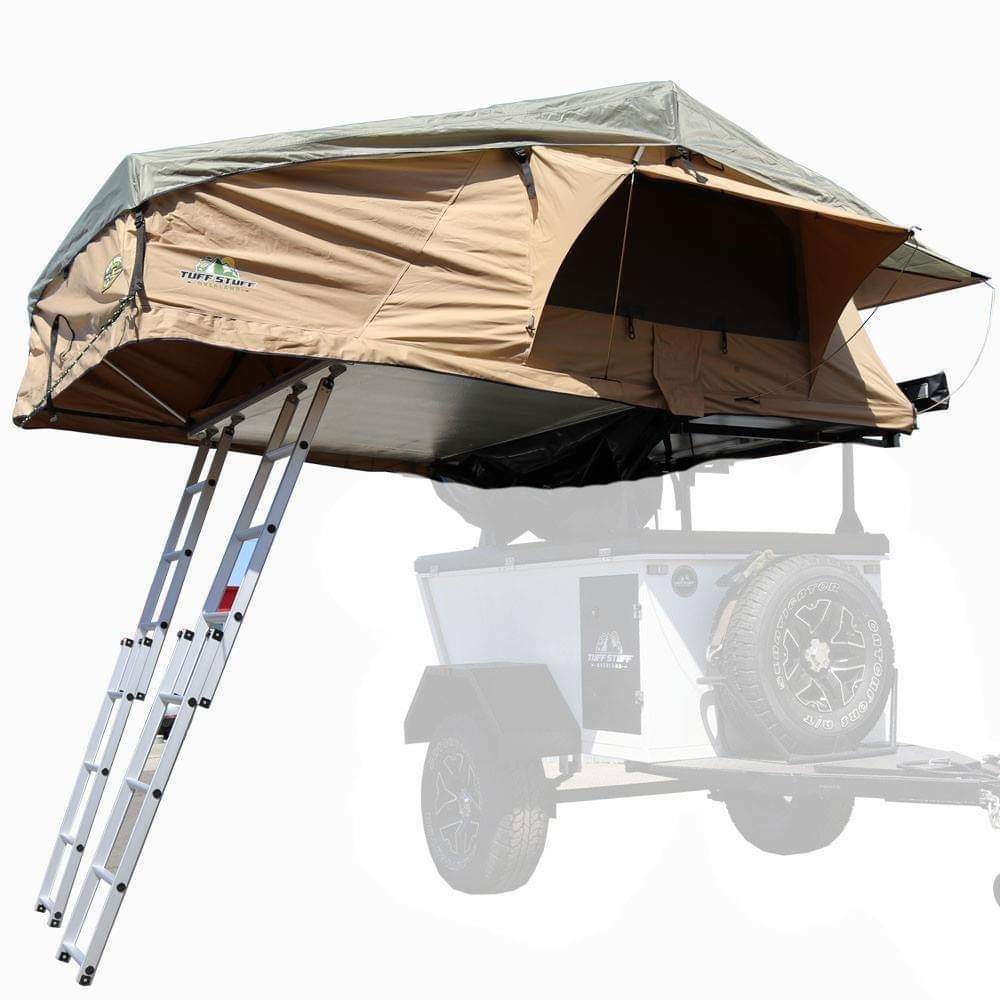 Elite Rooftop Tent Includes Annex Room, 4-5 Person, Tan - Image 12