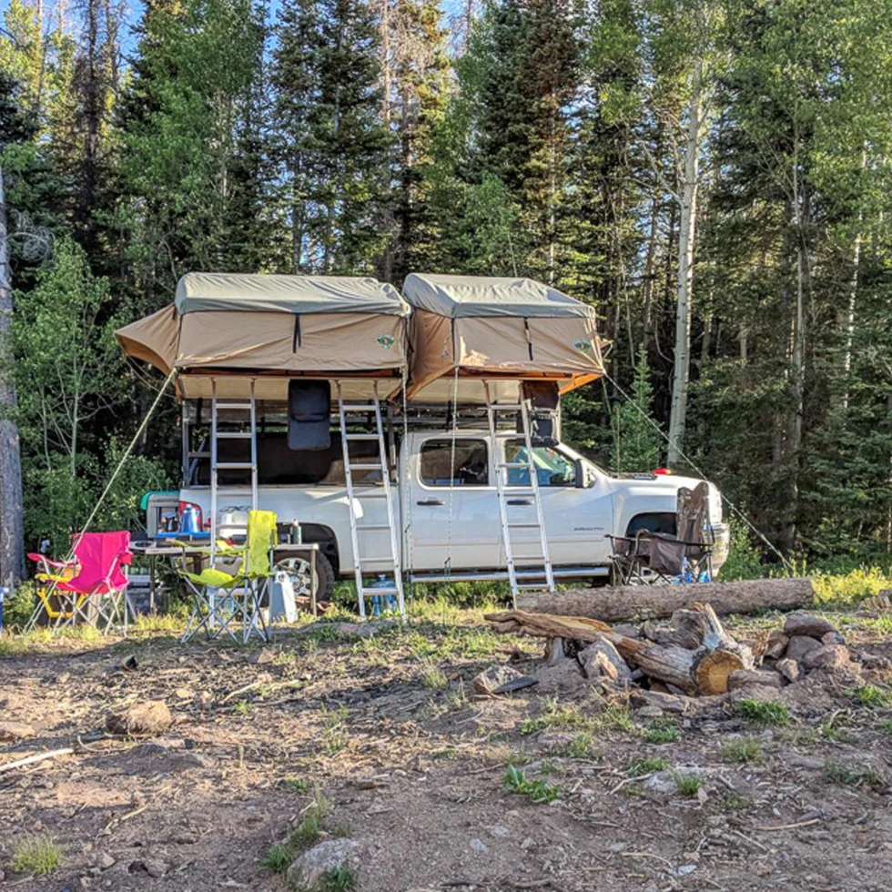 Elite Rooftop Tent Includes Annex Room, 4-5 Person, Tan - Image 20