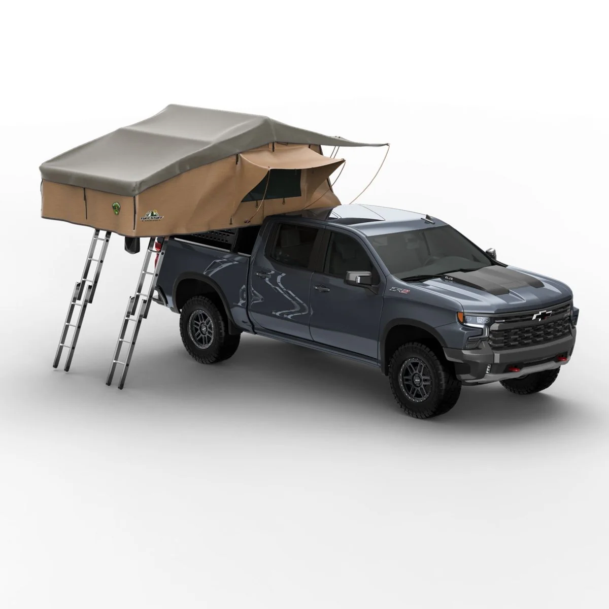 Elite Rooftop Tent Includes Annex Room, 4-5 Person, Tan - Image 3
