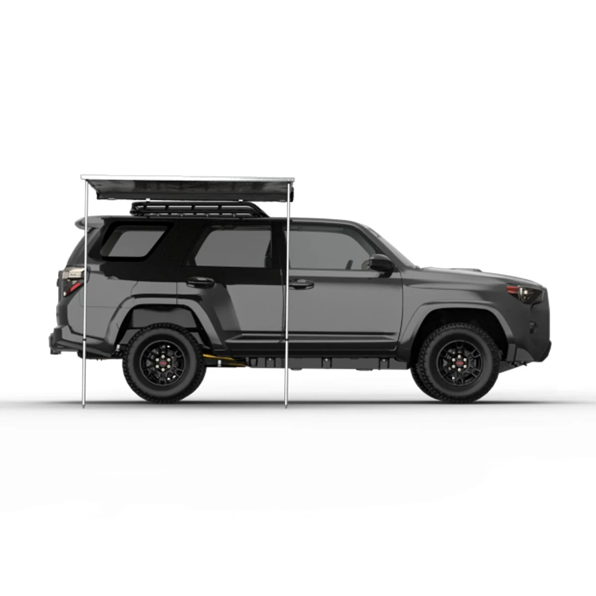 Truck or Car Awning, 6.5x8 Feet, Poly-Cotton Ripstop Fabric, Tan - Image 4