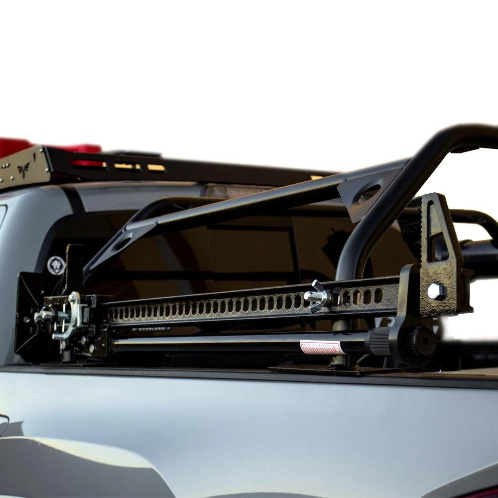 Truck Bed Rack for RTT, Adjustable, 40" Length, Steel, Black - Image 11