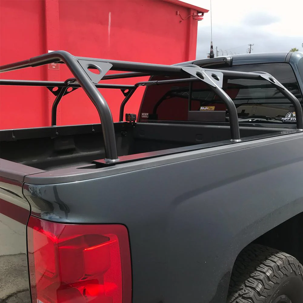 Truck Bed Rack for RTT, Adjustable, 51" Length, Steel, Black - Image 3