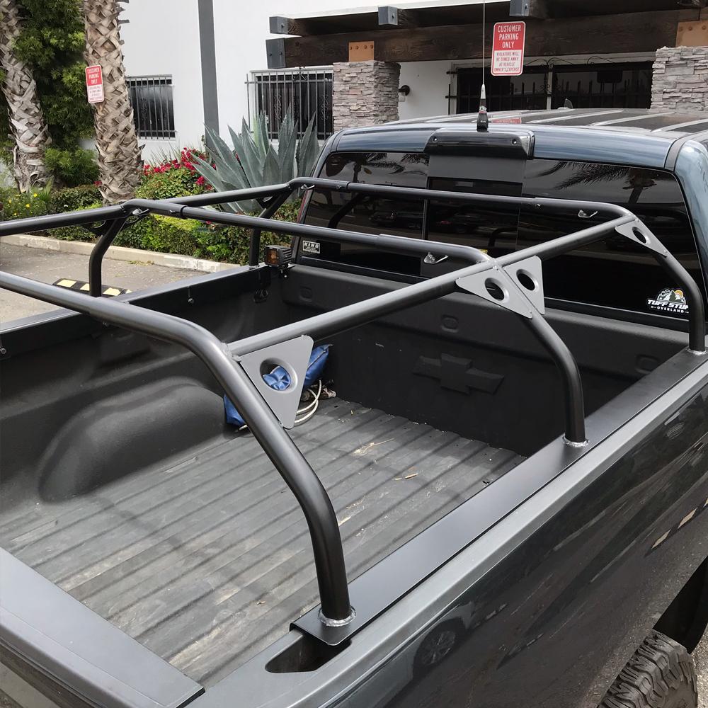 Truck Bed Rack for RTT, Adjustable, 51" Length, Steel, Black - Image 5