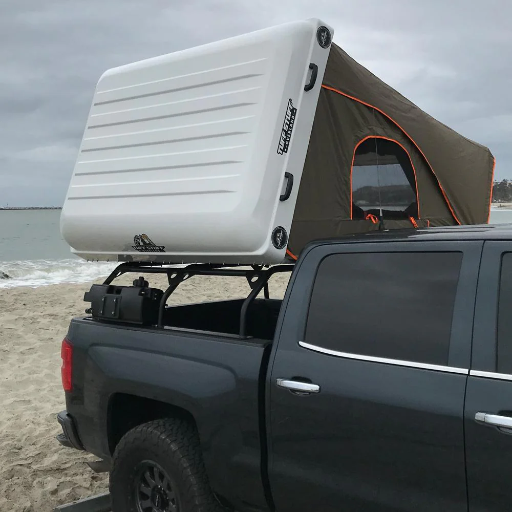 Truck Bed Rack for RTT, Adjustable, 51" Length, Steel, Black - Image 7