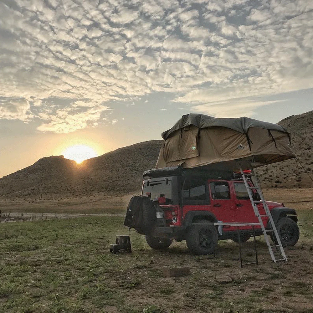 Ranger 65 Rooftop Tent, 3 Person, Tan - Image 10